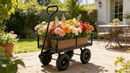 Solid Wheels Garden Cart Wagon by HouseOfZazla