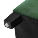 Upholstered Storage Ottoman Bench, Foot Rest For Bedroom by HouseOfZazla