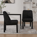 Wide Minimalist Dining Chair by HouseOfZazla
