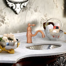 One-Handle Copper Bathroom Sink Faucet - AK40118-C