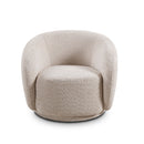 Swivel Accent Upholstered Barrel Chair by HouseOfZazla