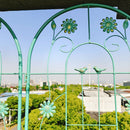 Metal Garden Trellis Rustproof Trellis For Climbing Plant Outdoor Flower Support by HouseOfZazla