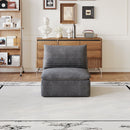 1 Middle Seat Sofa - Dark Fabric