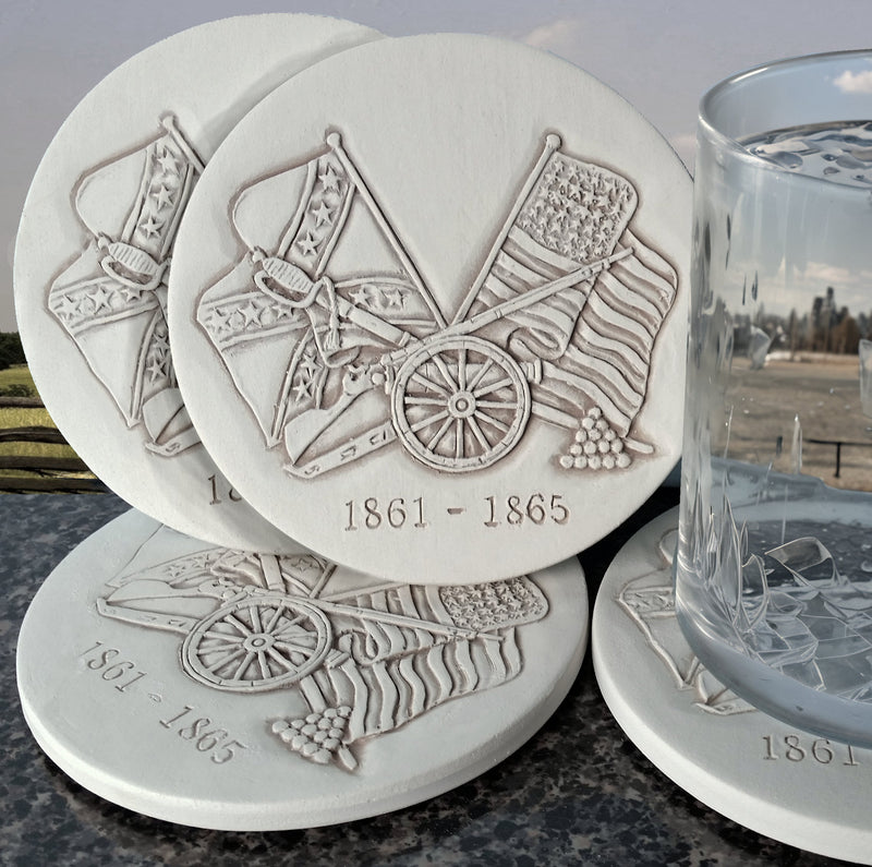 Civil War Drink Coasters, photo 2 of 7
