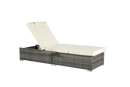 Outdoor Chaise Lounge Chair Set of 2 with Storage and Cushions by HouseOfZazla