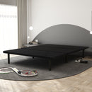 Queen Size Platform Bed Frame, Bedroom Furniture Metal Bed Foundation Base - Black by HouseOfZazla