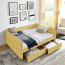 Upholstered Daybed & 2 Drawers by HouseOfZazla