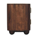 Solid Wood Marlowe Fluted Nightstand