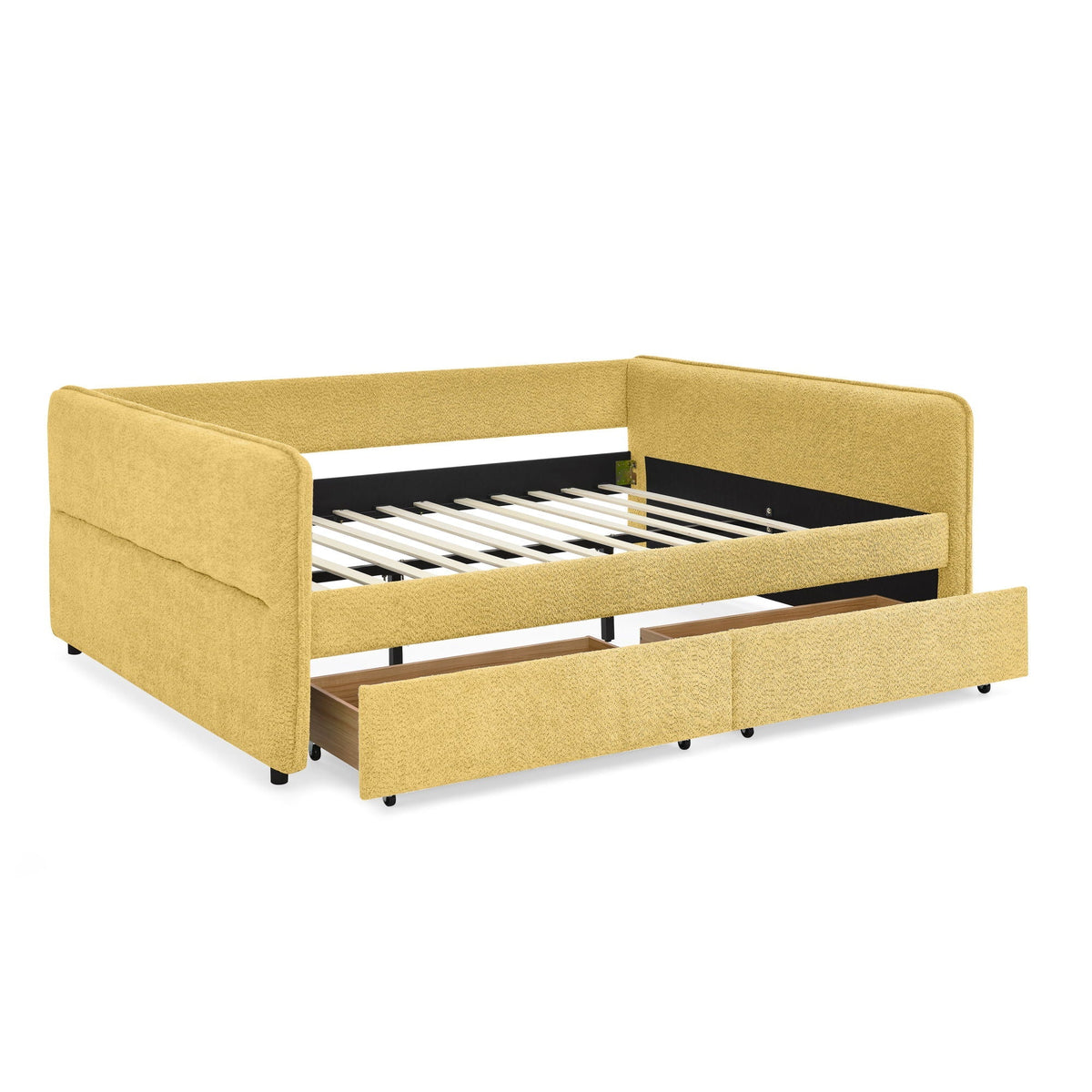 Upholstered Daybed & 2 Drawers, photo 3 of 17