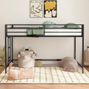 Adam - Twin Loft Bunk - Black by HouseOfZazla