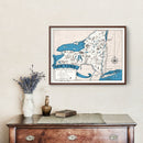 Vintage Map of New York 1931