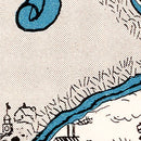 Vintage Map of New Jersey 1931