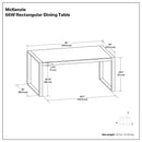 Mckenzie - Crafted Dining Table by HouseOfZazla