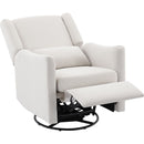 29.5'' Wide Wingback Swivel Rocker Recliner Chair, Glider Rocker Recliner, Rocking Chair Nursery for Living Room Bedroom Apartment,Linen,Beige