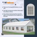 20x40FT Party Tent Heavy Duty, Large Wedding Event Shelters by HouseOfZazla