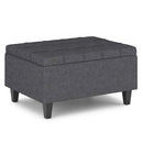 Harrison - Upholstered Coffee Table Storage Ottoman by Unique Piece Furniture