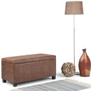 Dover - Upholstered Storage Ottoman Bench by Unique Piece Furniture
