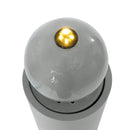 34.25'H Light Gray Metal Cutout Outdoor Water Fountain with LED Lights by HouseOfZazla