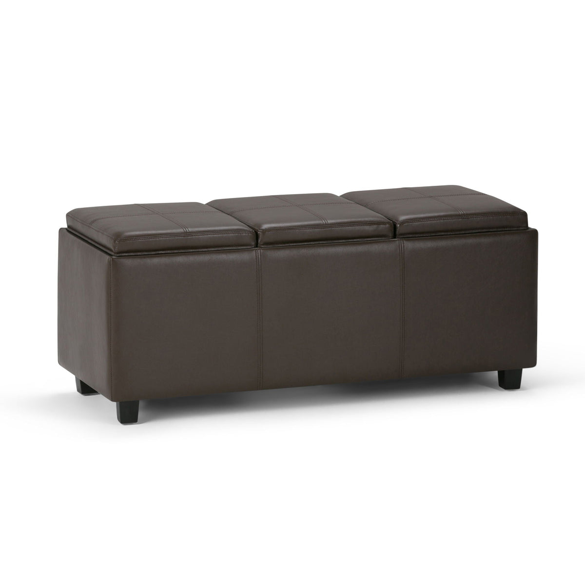 Avalon - Upholstered Storage Ottoman, photo 5 of 40