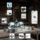 4040-PRO MAX CNC Router Machine with Vectric V-Carve, 710W Trimmer & Linear Rail Driven, Enhanced XZ Axis