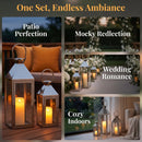 26"&19"& 13" High Elegant Candle Lantern Metal Lanterns for Versatile Indoor & Outdoor by JHY DESIGN