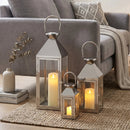 26"&19"& 13" High Elegant Candle Lantern Metal Lanterns for Versatile Indoor & Outdoor by JHY DESIGN