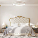 19 Inch Ceiling Fan Low Profile Flush Mount Fan with 3000-6500K Dimmable LED-White by LJGDeals