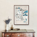 Vintage Map of Minnesota 1931