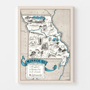 Vintage Map of Missouri 1931