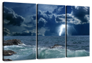 Ocean Storm Bolt Wall Art