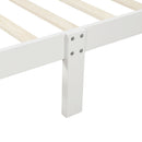 Platform Bed Frame Mattress Foundation Sleigh Bed With Headboard / Footboard / Wood Slat Suppor by HouseOfZazla