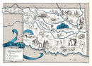 Vintage Map of Oklahoma 1931