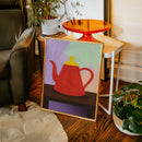 Red Teapot Still Life