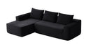 96.9" Cloud Sectional Couch with L-Shape Chaise