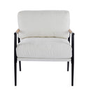 Modern Accent Chair With Cushions, Cozy Seating
