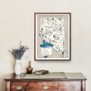 Vintage Map of Nevada 1931