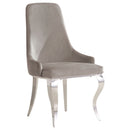 Luxury Upholstered Back Dining Chairs (Set of 2) by HouseOfZazla