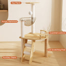 41.3" Modern Cat Tower by HouseOfZazla