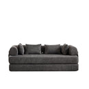 Convertible Sleeper Sofa Bed With Cylindrical Pillow by HouseOfZazla