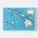 Vintage Map of Hawaii 1931