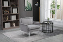 Accent Chair, Living Room Chair / leisure single sofa with acrylic feet