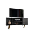 Liberty - TV Stand With Open / Concealed Storage by HouseOfZazla