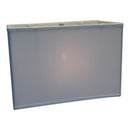 16"W x 11"H Rectangular Drum Lampshade Softback White