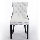 Nikki - Modern Upholstered Dining Chair (Set of 2) by HouseOfZazla