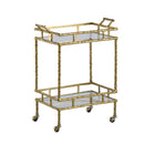 Antique Twig Bar Cart - 23.5x13.5x30"