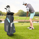 Golf Cart Bag Lightweight Portable Golf Club Organizer Bag by LJGDeals