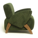 Velvet Fabric Decorative Lounge Chair