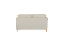 Loveseat With 2 Reversable Cushions And 2 Pillows - Off White by HouseOfZazla