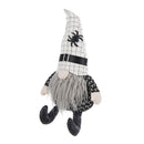 Sitting Gnome With Hat Spider, For Halloween Decor by Unique Piece Furniture