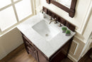 James Martin Brittany 30" Single Bathroom Vanity, Burnished Mahogany